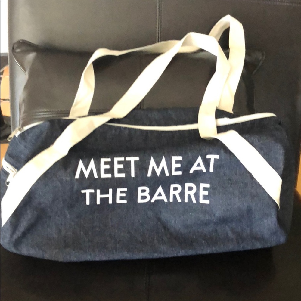 Denim Duffle Bag